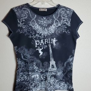 Blue Canyon Clothing Fitted Black Shirt